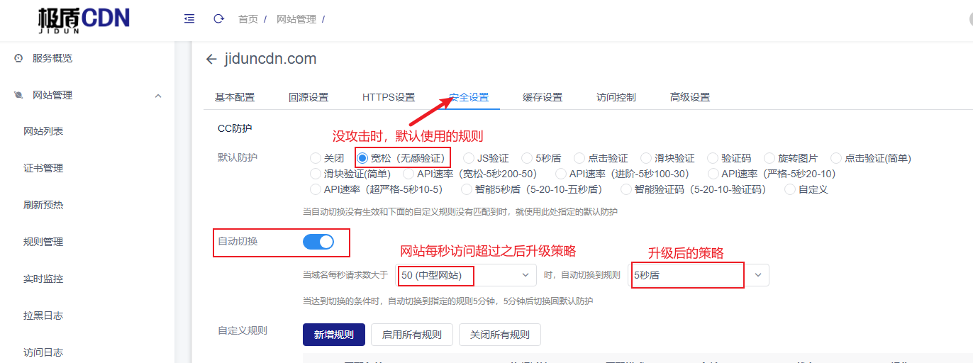 CC 参考配置